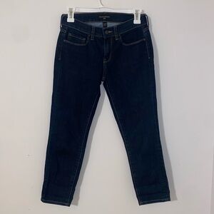 Mid-Rise Skinny Jean Banana Republic size 25 cropped length